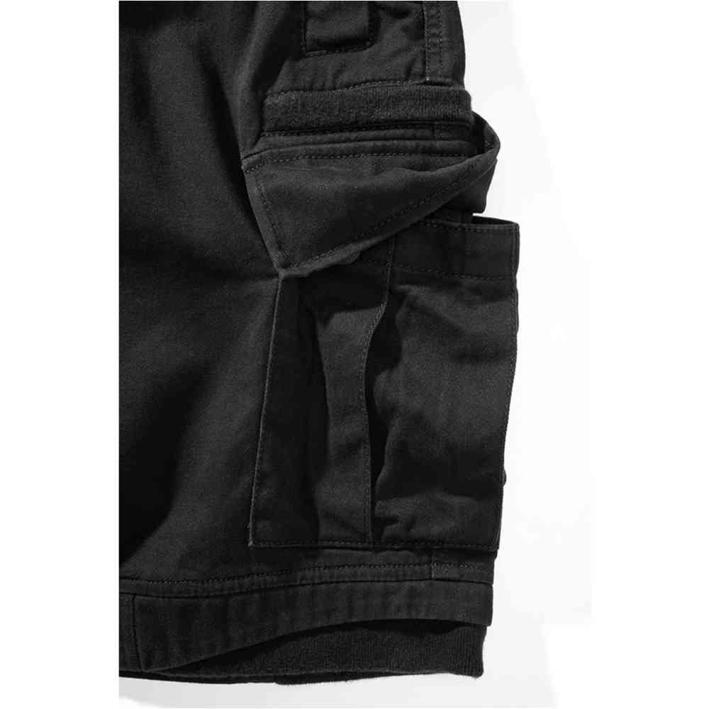 Brandit - Packham Vintage Pantalon court - Noir